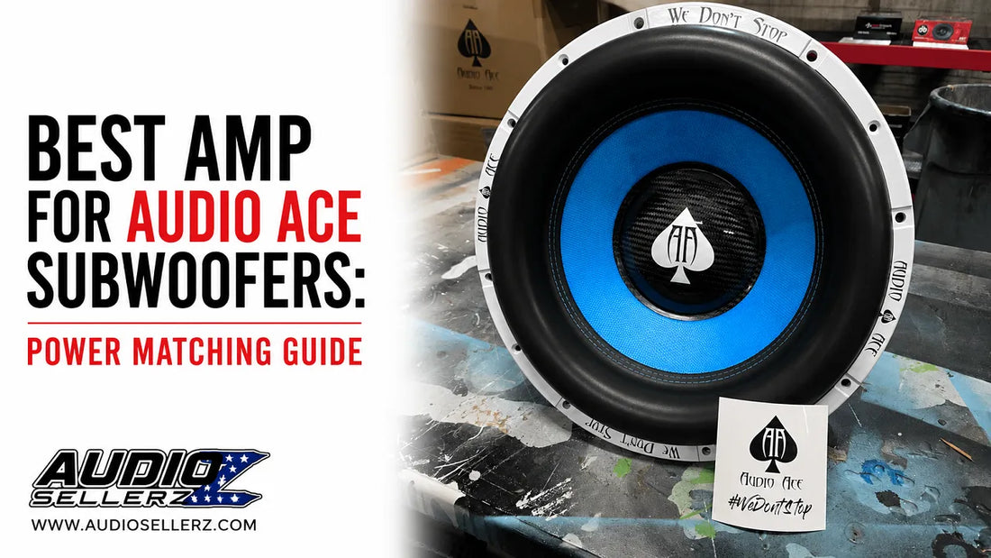 Best Amp for Audio Ace Subwoofers: Power Matching Guide