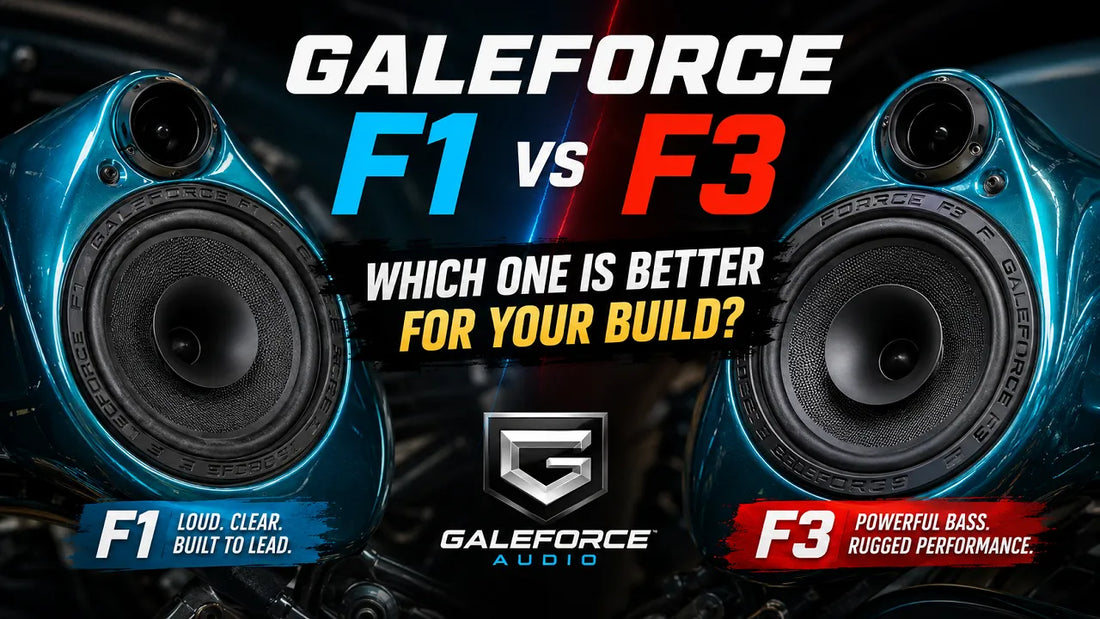 Galeforce F1 vs F3 Speakers: Which One Is Better for Your Build?