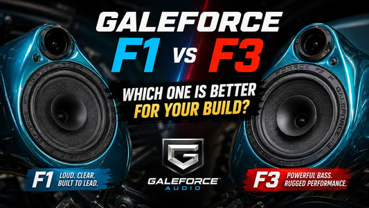 Galeforce F1 vs F3 Speakers: Which One Is Better for Your Build?