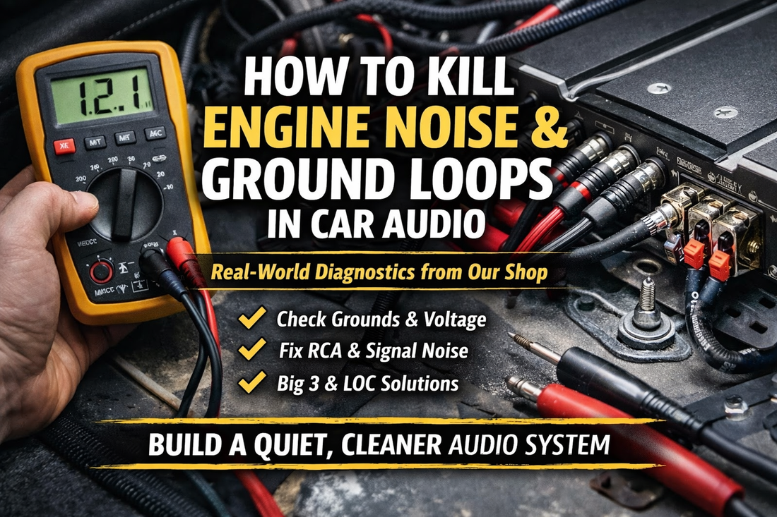 How to Kill Engine Noise and Ground Loops in a Car Audio System