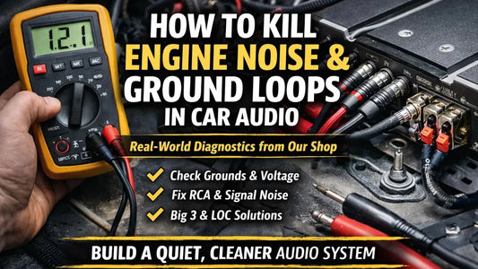 How to Kill Engine Noise and Ground Loops in a Car Audio System
