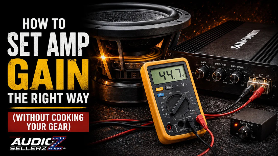 How to Set Amp Gain the Right Way (Without Cooking Your Gear)