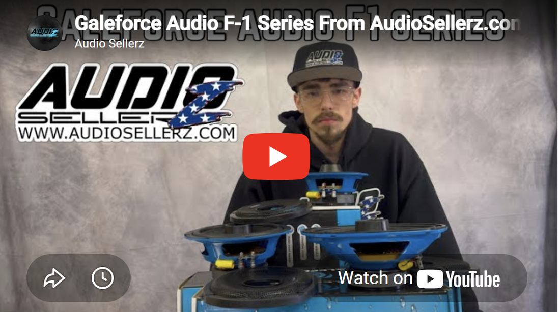 Galeforce Audio F-1 Series Speakers Overview Video