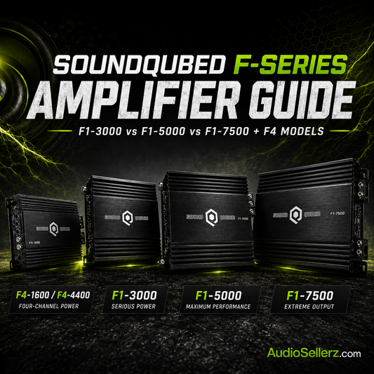 SoundQubed F-Series Amplifier Guide