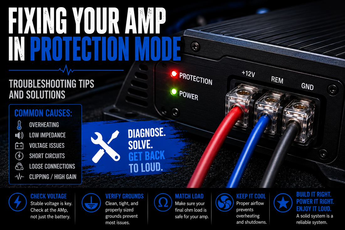 Amp Keeps Going Into Protect Mode? 12 Real Causes (and the Fix Order That Actually Works)