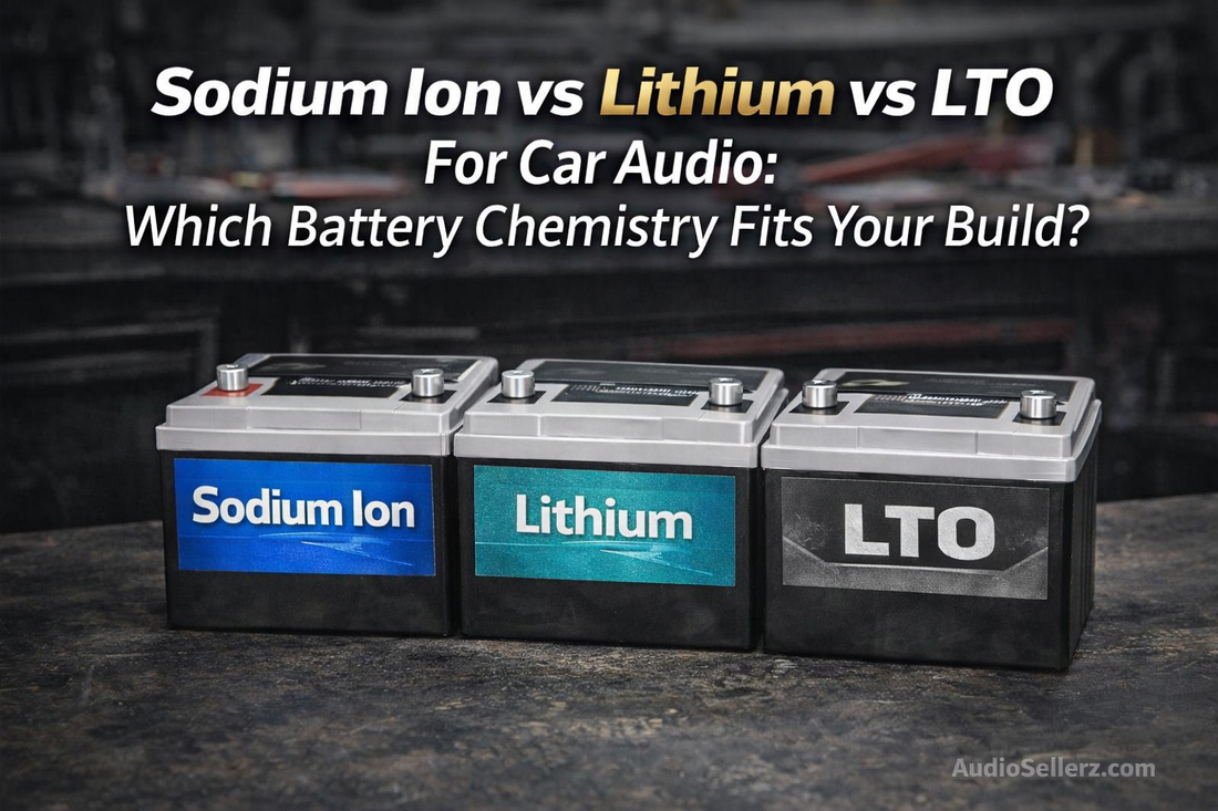 Sodium Ion vs Lithium vs LTO for Car Audio: Which Battery Chemistry Fits Your Build?
