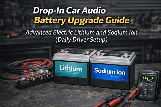 Drop-In Car Audio Battery Upgrade Guide: Advanced Electric Lithium and Sodium Ion (Daily Driver Setup)