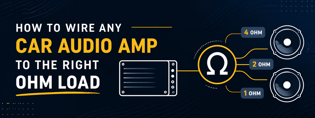 How to Wire Any Car Audio Amp to the Right Ohm Load