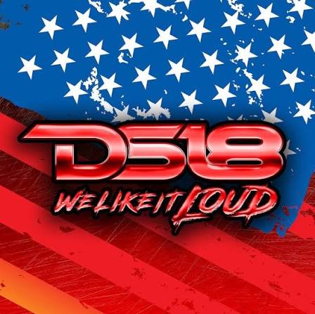DS18 logo for DS18 speakers, amps, subwoofers and audio gear at Audio Sellerz