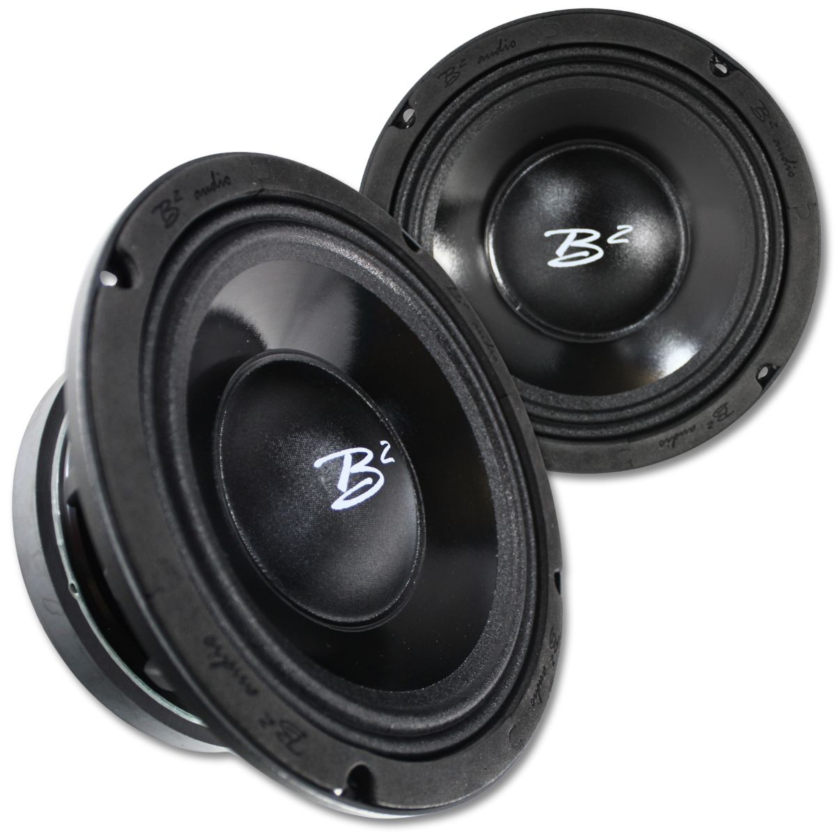B2 Audio RAGE Series 8" 4-Ohm 250 Watt RMS Mid-Range Speakers UV/Water Resistant Cone, Sold in Pairs RAGE8PWR.