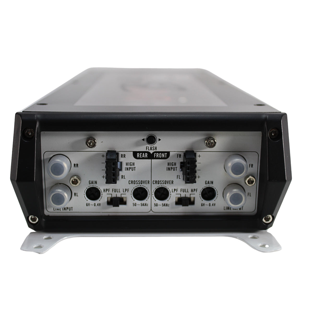 B2 Audio RIOT 4-Channel 1.8K 1800W 2-Ohm Class D Full Range Amplifier w/ RGB LED Illumination