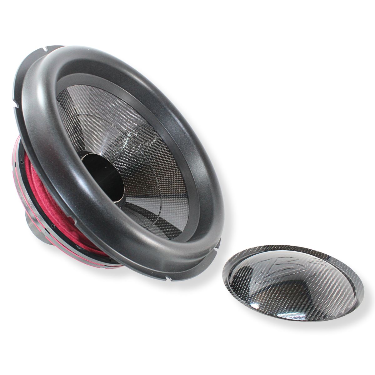 B2 Audio 18" Carbon Fiber Drop In Recone Kit RAMPAGE18-D2-RC Dual 2 Ohm.