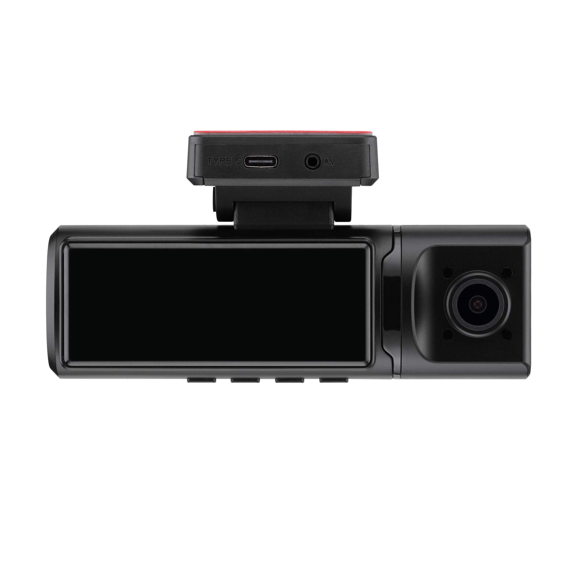 4K Triple Dash Camera with Front, In-Cabin and Rear Cameras, Wi-Fi, GPS and 3.16” IPS Display.