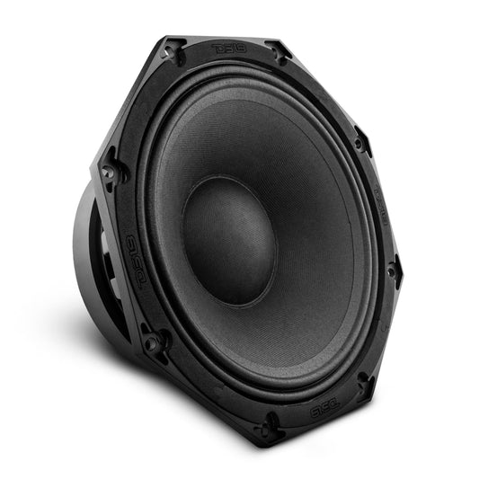 Octagonal 10" Mid-Range Loudspeaker 500 Watts Rms 8-Ohm.