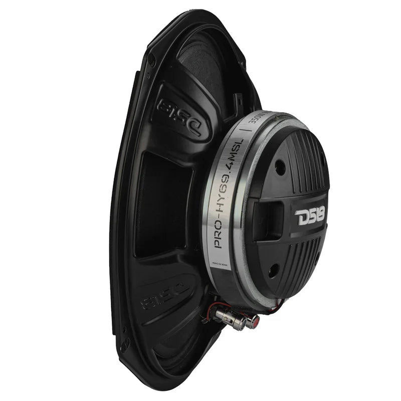 6x9” Hybrid Motorcycle Speaker Bundle – Slim 2-Way Loudspeakers + Sealed ABS Baffles (Pair) | IP65 Water-Resistant, High Output.