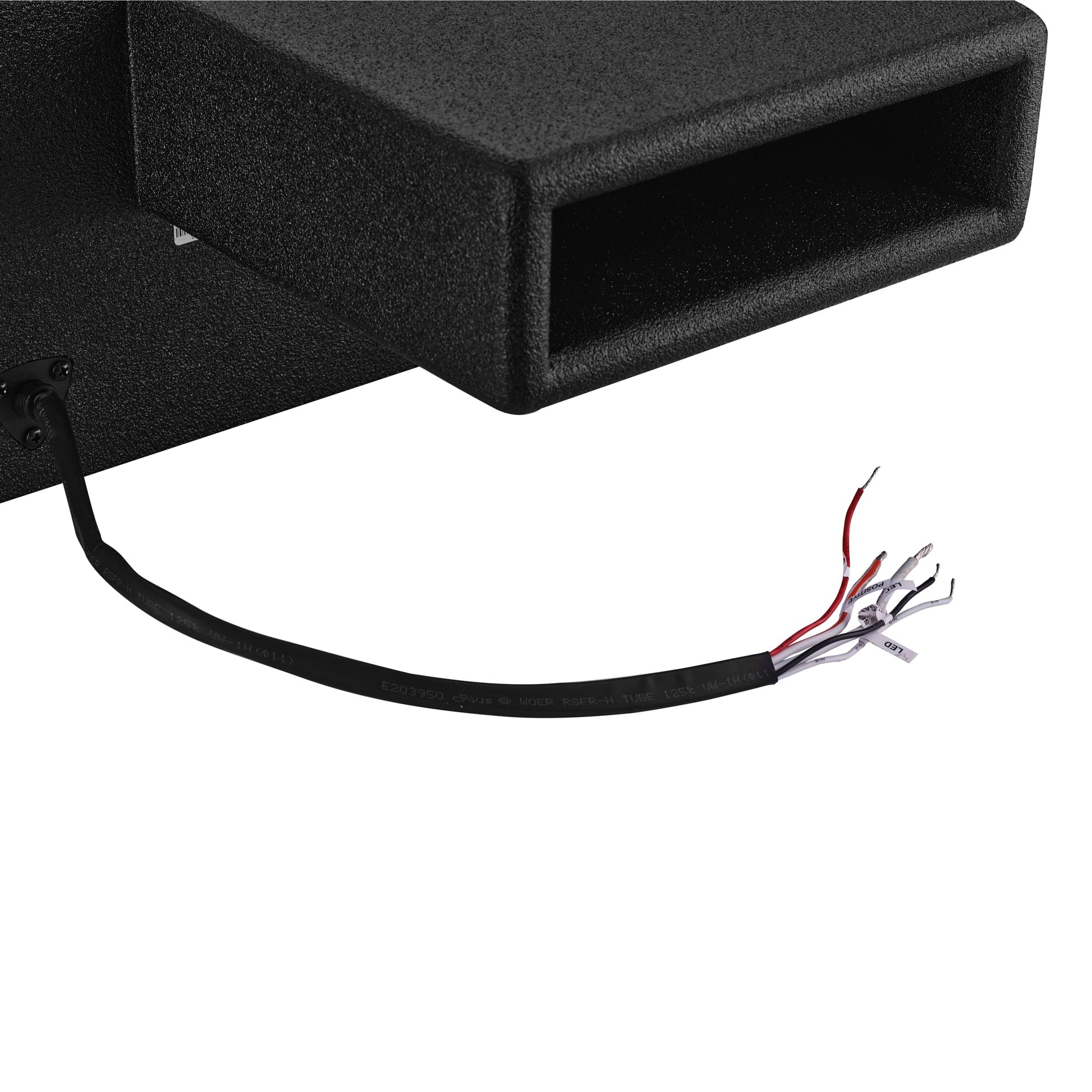 Polaris RZR PRO/XP 10" Bandpass Subwoofer Enclosure for Rear Cargo Box with Digital LED Lights | EXL-X10.2D Preloaded.