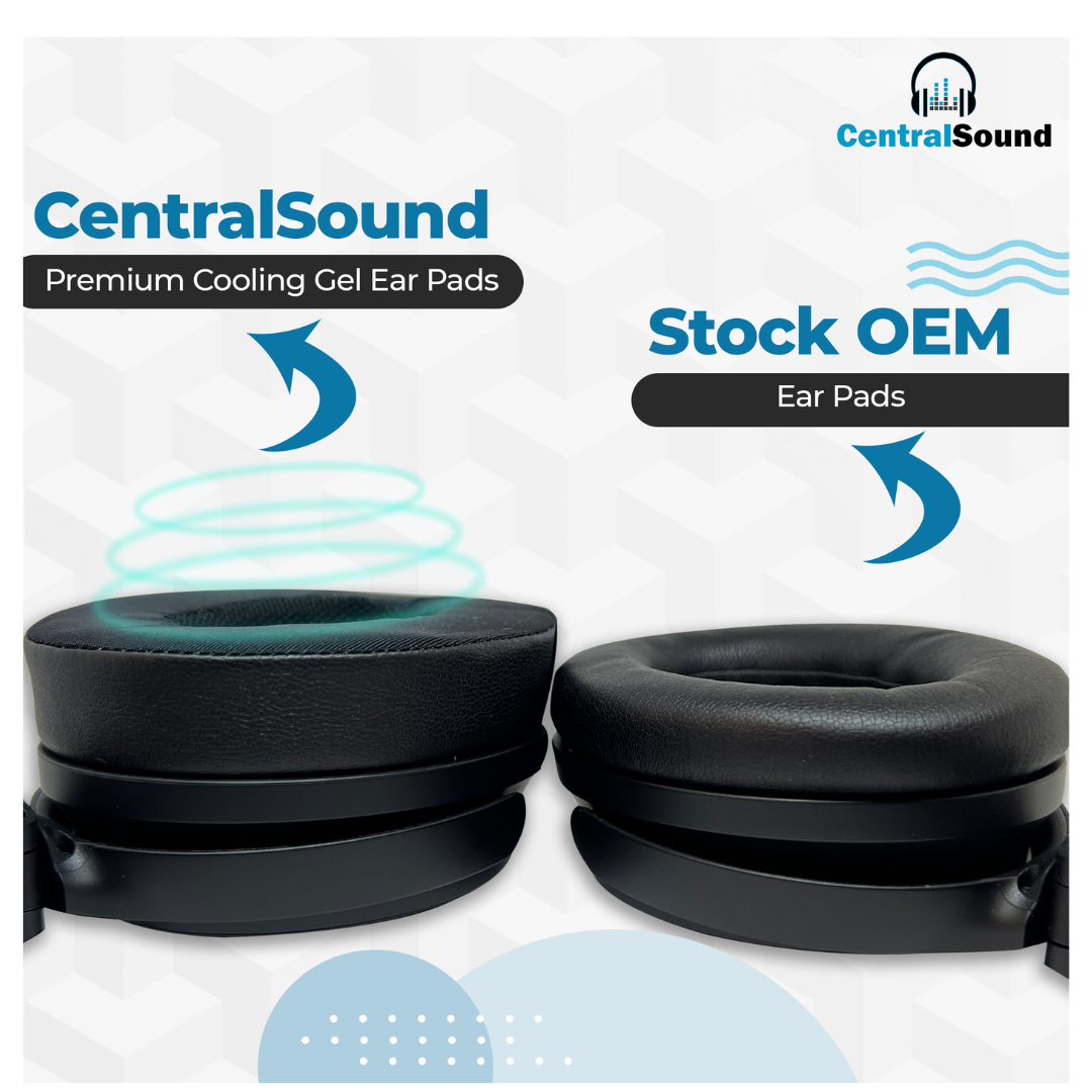 CS Cooling Gel Ear Pad Cushions for Beats Studio 2 | 3 Headphones Black - product image 13 - Audio Sellerz