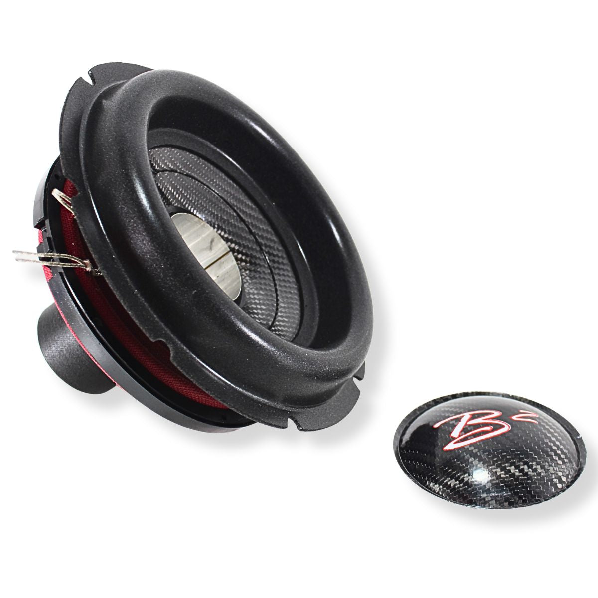 B2 Audio 8" Carbon Fiber Drop In Recone Kit RAMPAGE8-D2-RC Dual 2 Ohm Version 2