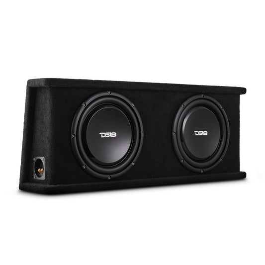12" Loaded Shallow Subwoofer Enclosure 700 Watts Rms @ 1 ohm.