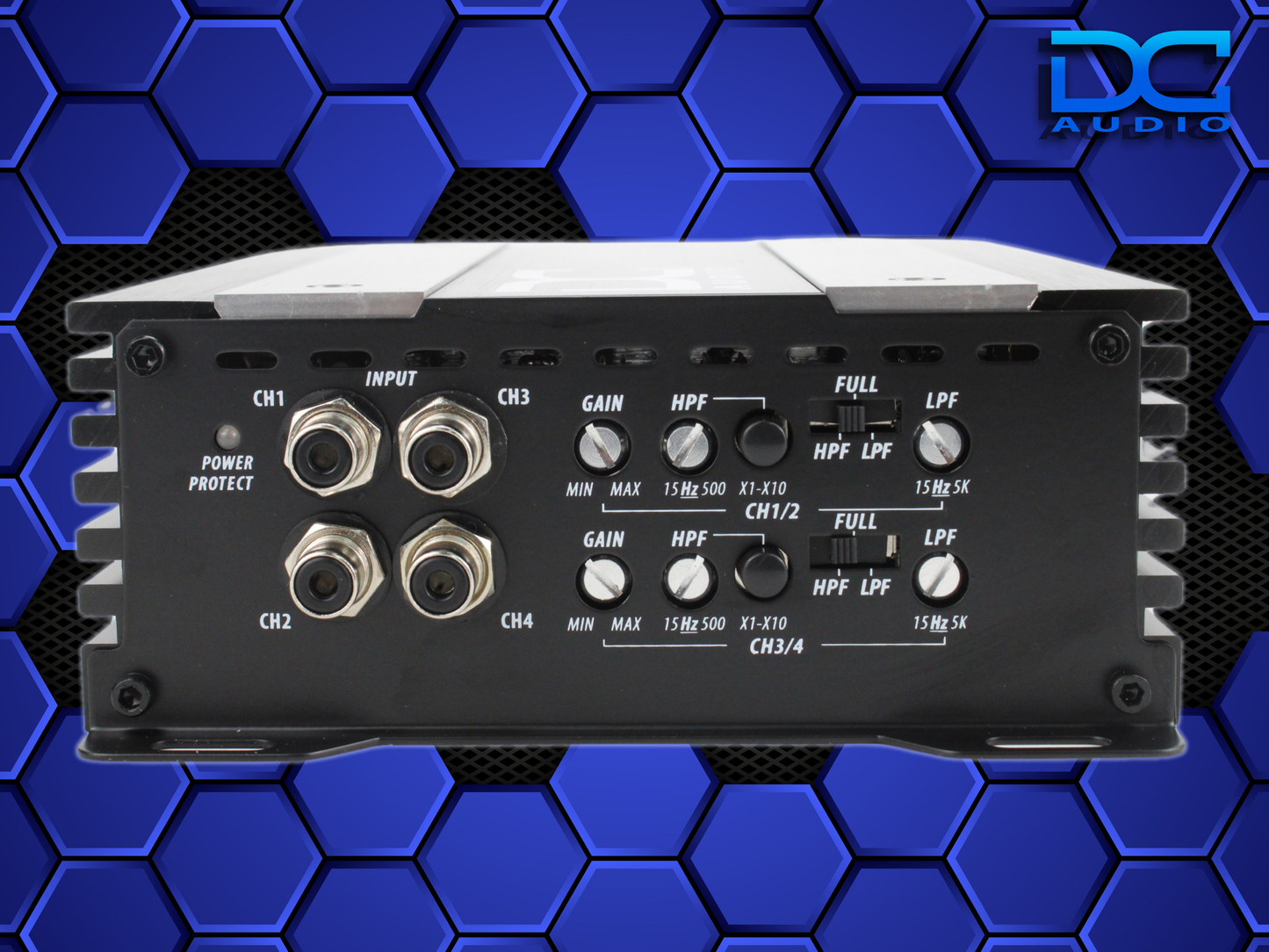 PS1200x4 - Mini 4 Channel Amplifier