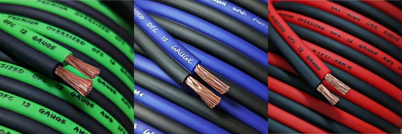 Sky High Car Audio OFC 12 Gauge Speaker Wire 100 ft