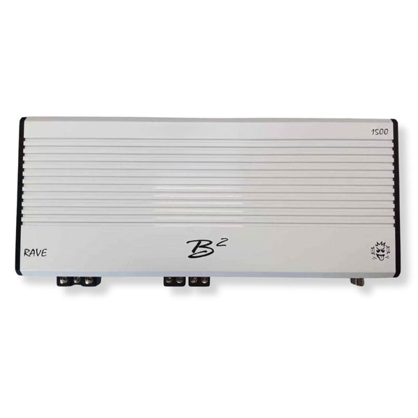 RAVE Series 1500W RMS 1Ohm Mono Half-Bridge Class D Car Audio Amplifier.