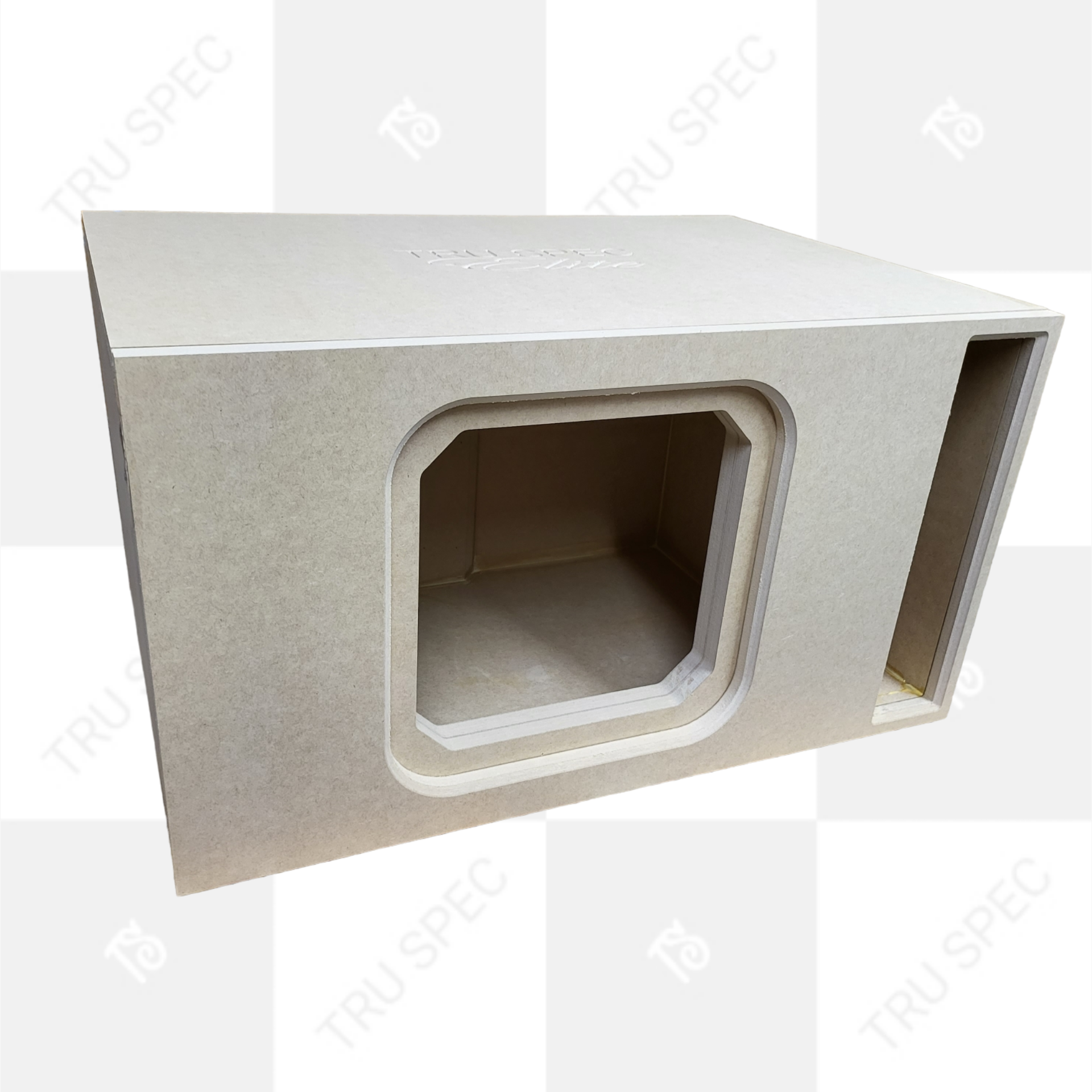 TRU SPEC Elite Prefab Kicker Solo X 12" L7X Subwoofer Enclosure.