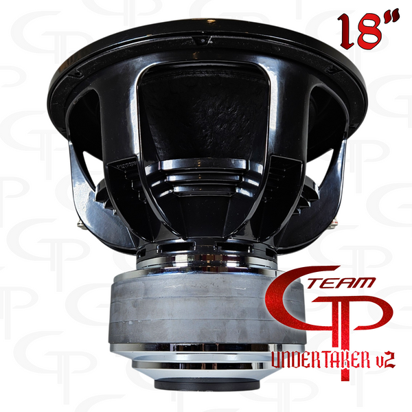 Team GP Undertaker v2 18" Subwoofer UT18V2 5,000 RMS.