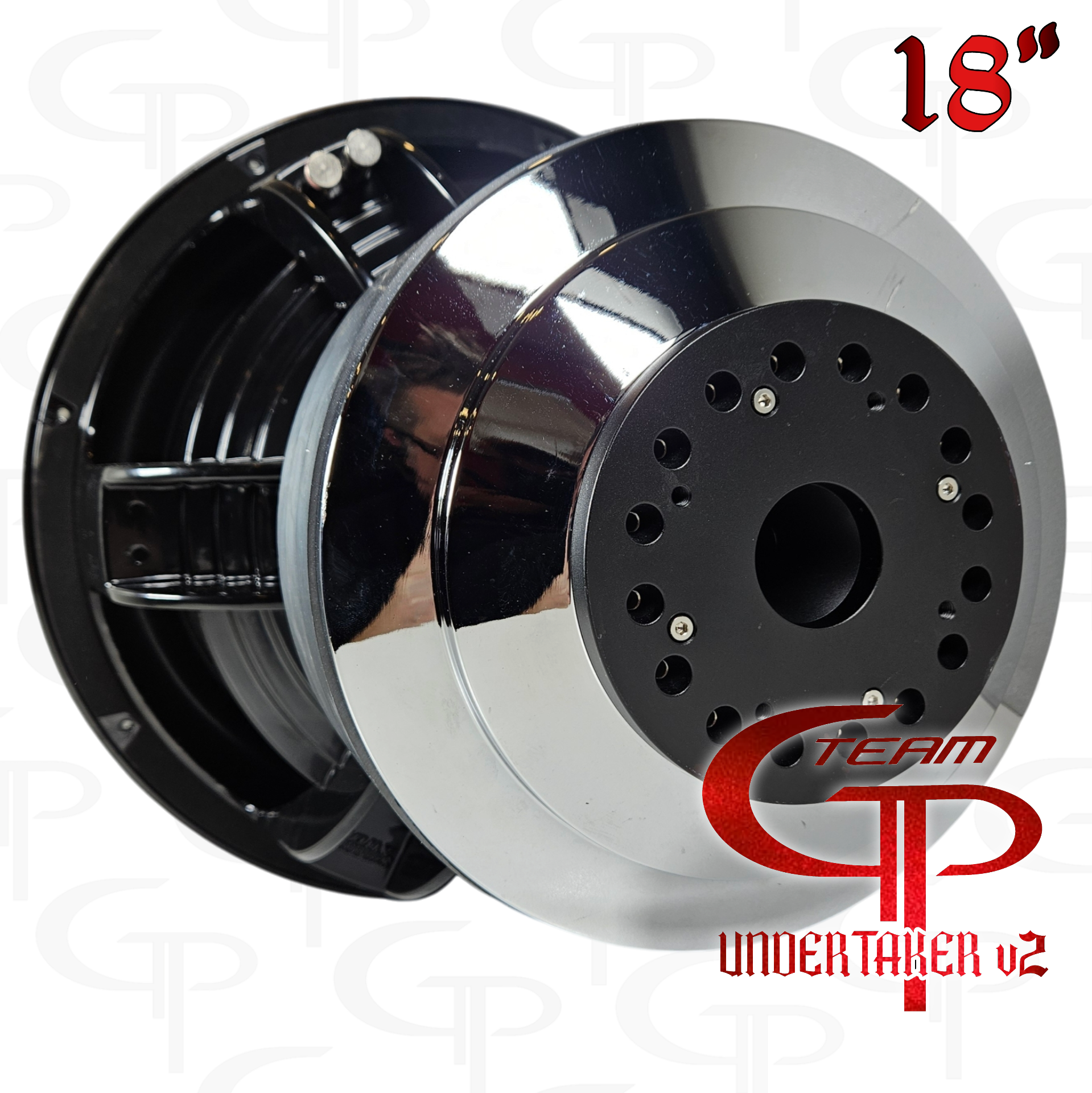 Team GP Undertaker v2 18" Subwoofer UT18V2 5,000 RMS.
