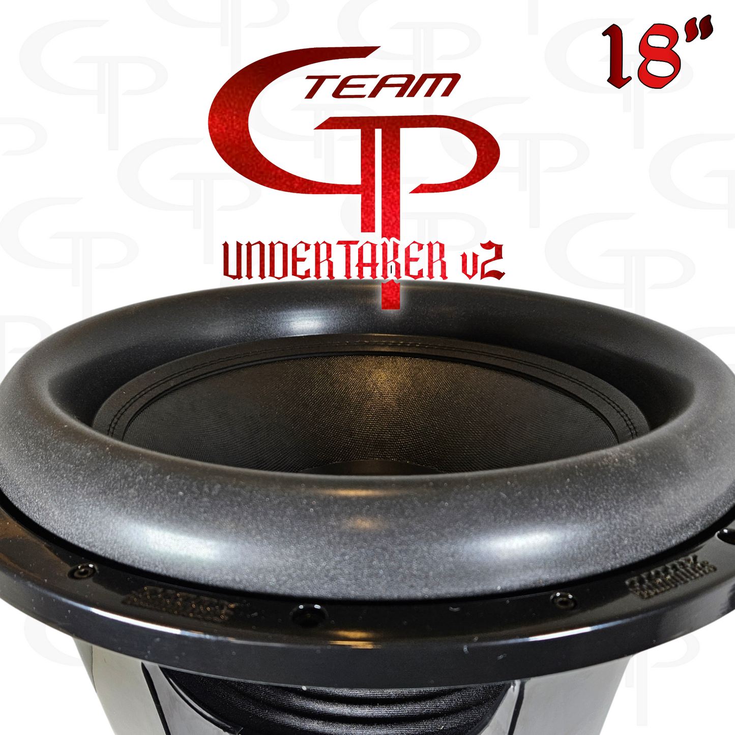 Team GP Undertaker v2 18" Subwoofer UT18V2 5,000 RMS.