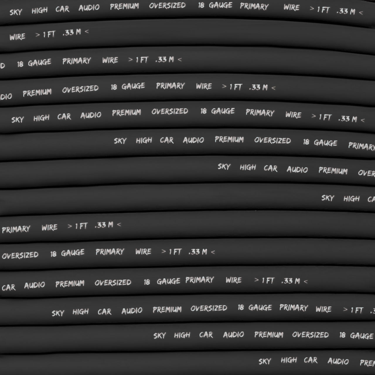 Sky High Car Audio Primary Wire 500ft | CCA 18 Gauge