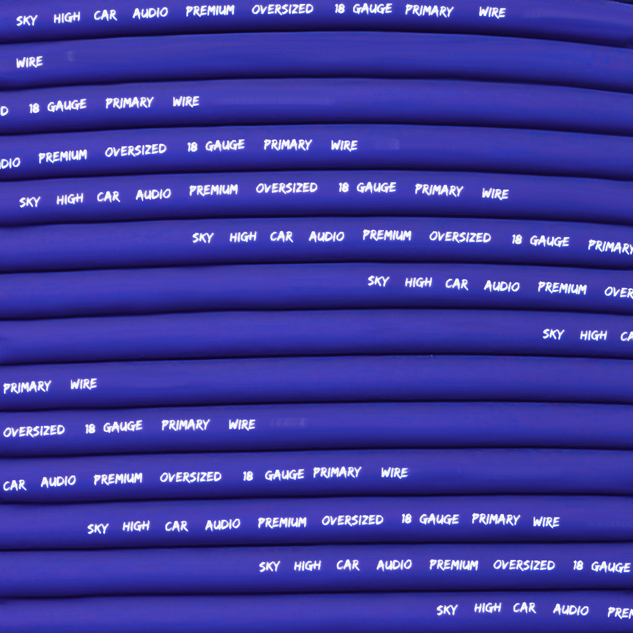 Sky High Car Audio Primary Wire 500ft | CCA 18 Gauge