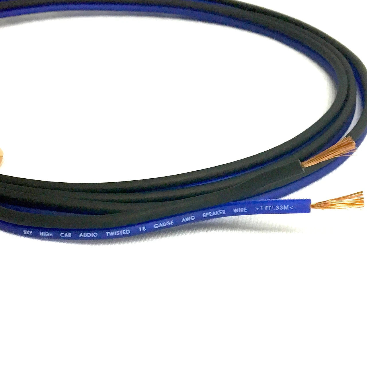 Sky High Car Audio CCA 18 Gauge Speaker Wire – 700ft Spool - Audio Sellerz