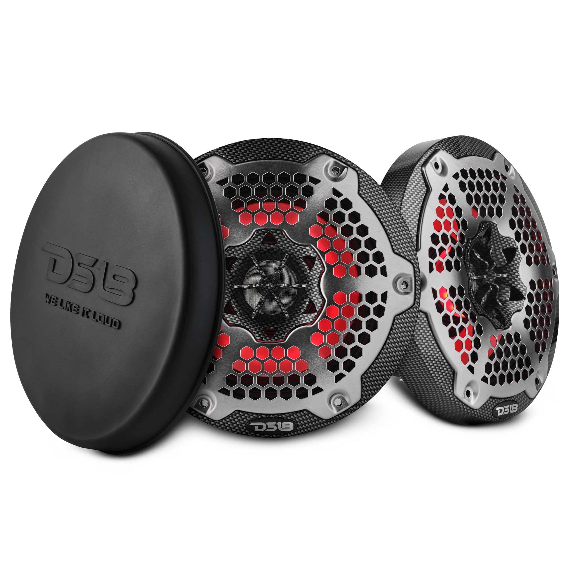 6.5” Marine 2-Way Hybrid Speaker with RGB LED, Compression Driver and - 4 Ohm - CF-6MD - product image 1 - AudioSellerz