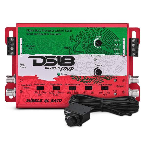 Digital Bass Processor with Hi to Low Signal Converter & Speaker Emulator  – Mexico Design.