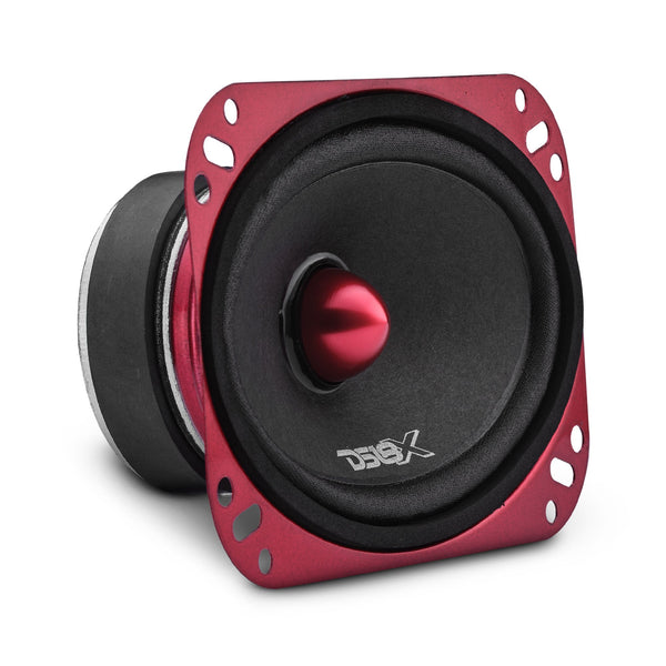 PRO-X 4x6” Mid-Range Loudspeaker with Bullet | 100W RMS 4-Ohm.