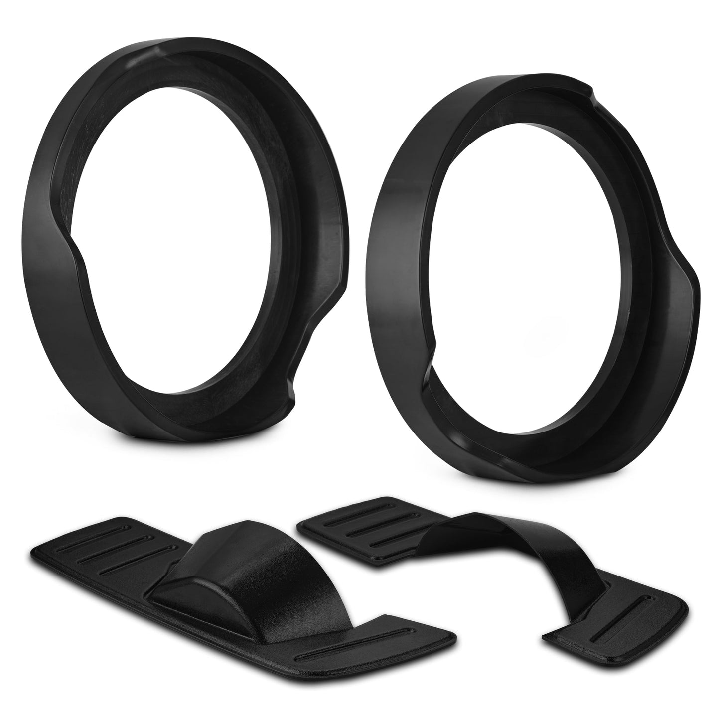 Harley-Davidson 10" Saddlebag Speaker Kit with Bag Seals for models 2014–2023.