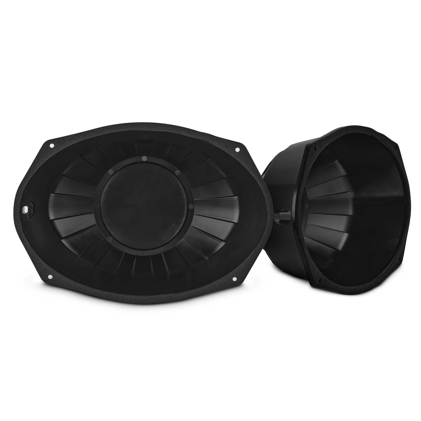 Universal 6x9” Sealed Enclosures with Gasket – Fits Harley-Davidson Fairings, Saddlebags, Doors & Custom Panels.