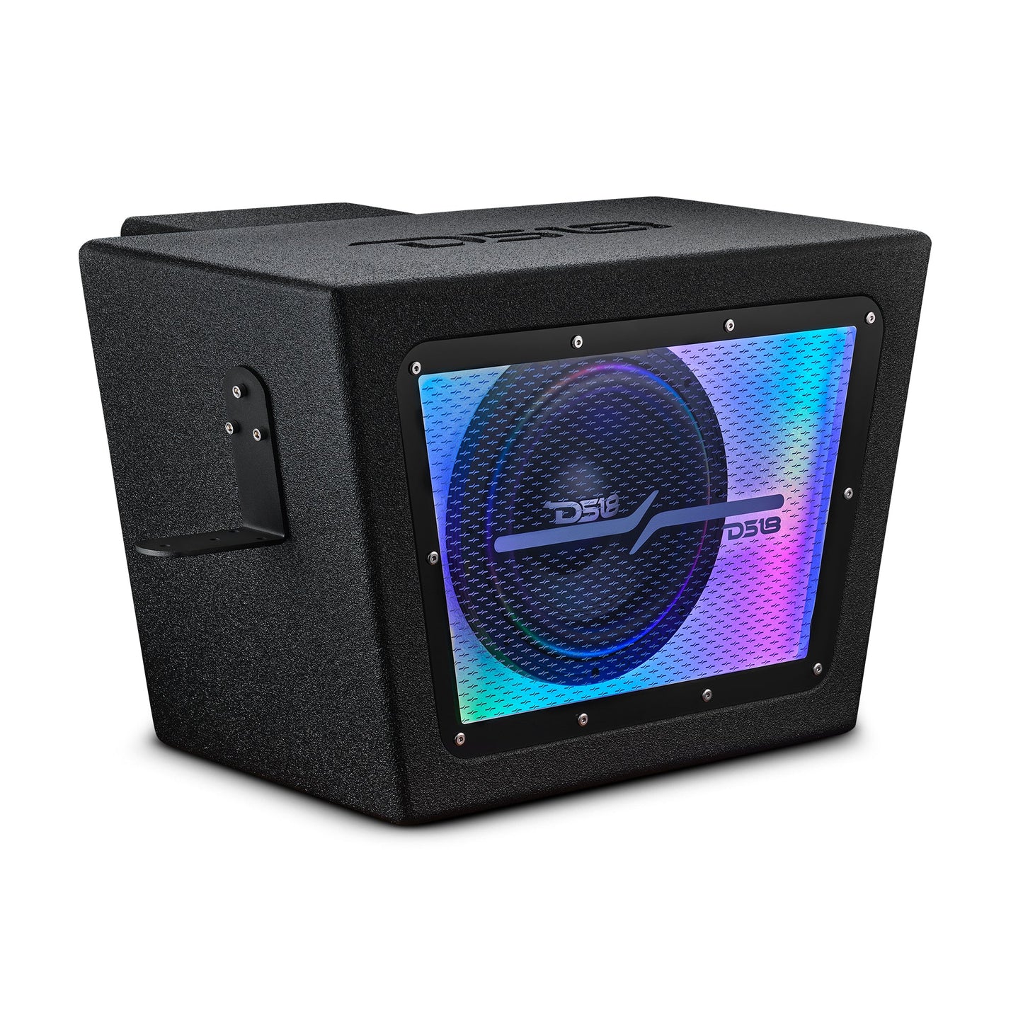 Polaris RZR PRO/XP 10" Bandpass Subwoofer Enclosure for Rear Cargo Box with Digital LED Lights | EXL-X10.2D Preloaded.