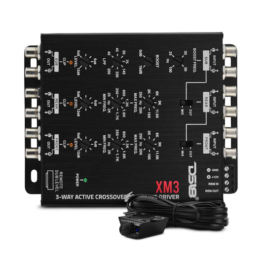 3-Way Active Crossover With Line Driver.