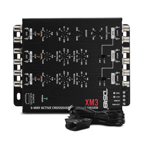 3-Way Active Crossover With Line Driver.