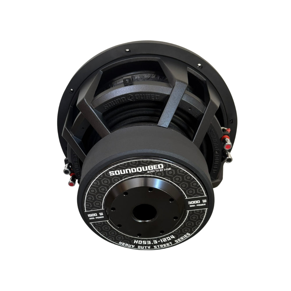 SoundQubed HDS3.3 12" 1500W RMS DVC Subwoofer D2/D4
