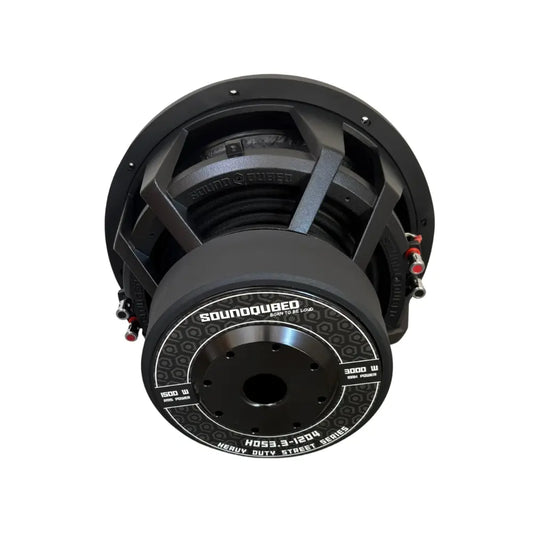 SoundQubed HDS3.3 12" 1500W RMS DVC Subwoofer D2/D4.