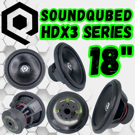 SoundQubed HDX3 18" Subwoofer - Audio Sellerz