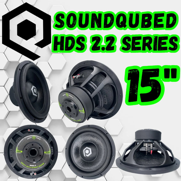 SoundQubed HDS2.2 15" Series Subwoofer - Audio Sellerz