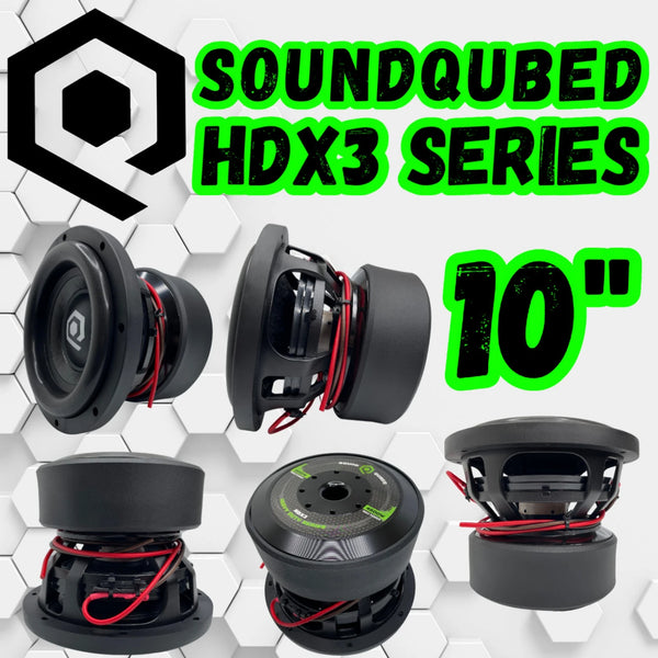 SoundQubed HDX3 10" - Audio Sellerz
