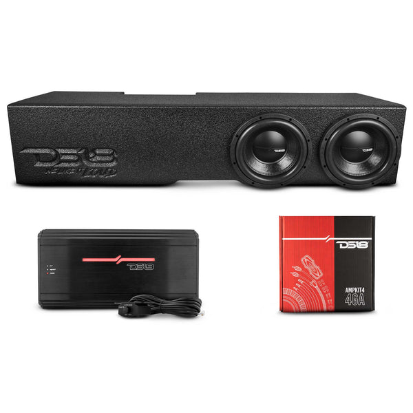 2019-2024 Chevy Silverado and GMC Sierra Loaded Dual 10" Subwoofer Enclosure System - Sold by Audio Sellerz