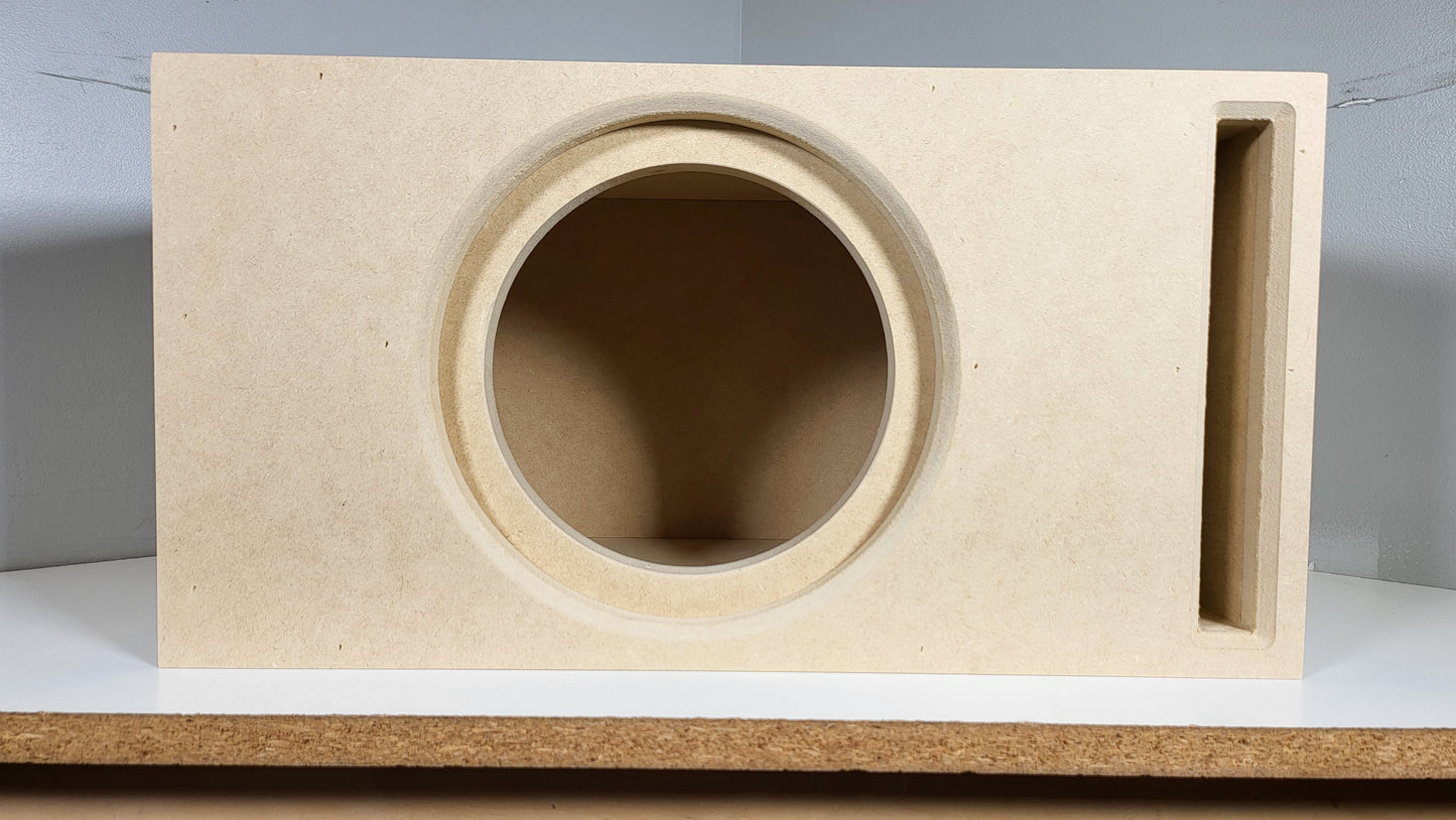 TRU SPEC Prefab Single 8" Subwoofer Enclosure Sundown SA.