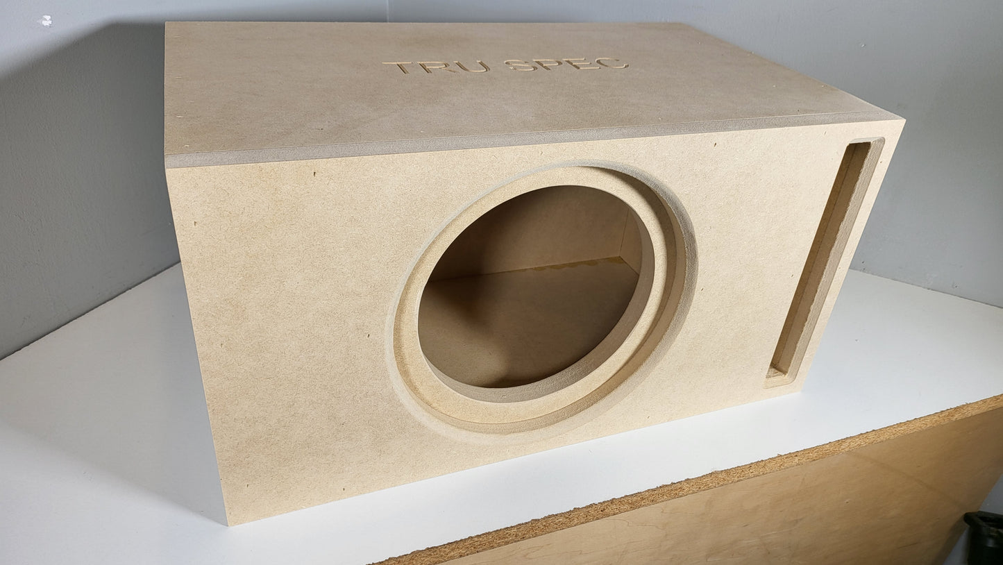 TRU SPEC Prefab Single 8" Subwoofer Enclosure Sundown SA.