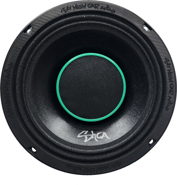 Sky High Car Audio SHCA Pro Audio HD8-4E 8” Hybrid Midrange Coaxial Speaker – 450 Watts 4 Ohm (Single) - Audio Sellerz